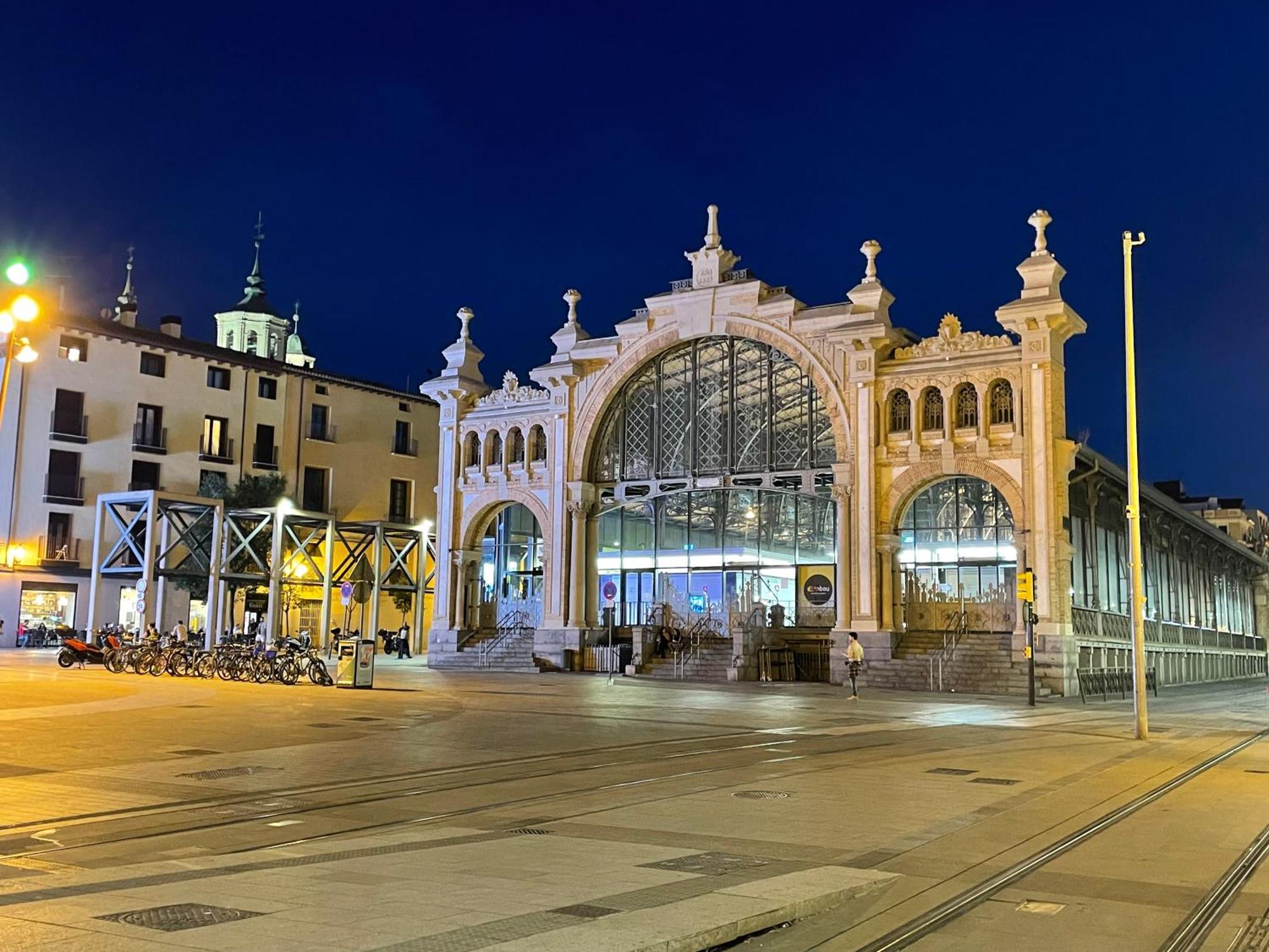 Atico Junto A Mercado Central, Con Parking Gratis Zaragoza Exterior foto